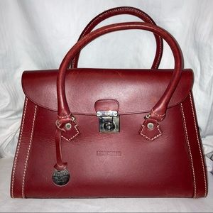 Dooney & Bourke small a-line leather handbag